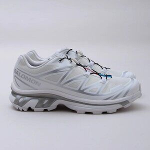 Salomon White and Gray Women's Sneakers